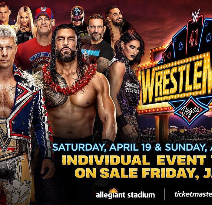 WrestleMania 41 individual event tickets available Friday, Jan. 24