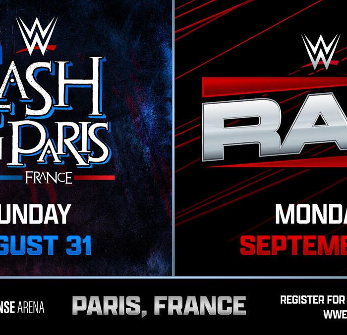 WWE ‘Clash in Paris’ confirmed for Sunday, August 31