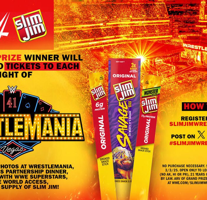 WWE & Slim Jim Sweepstakes 2025