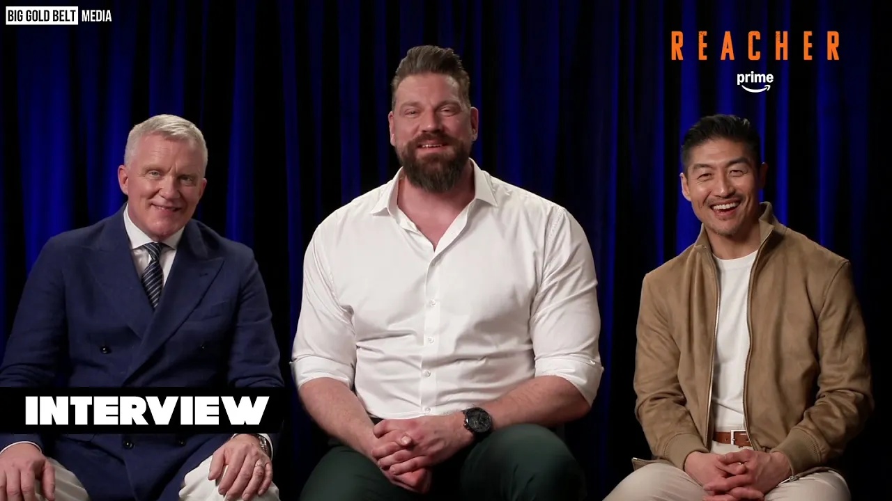 Anthony Michael Hall, Olivier Richters & Brian Tee Interview | Prime Video's Reacher Season 3