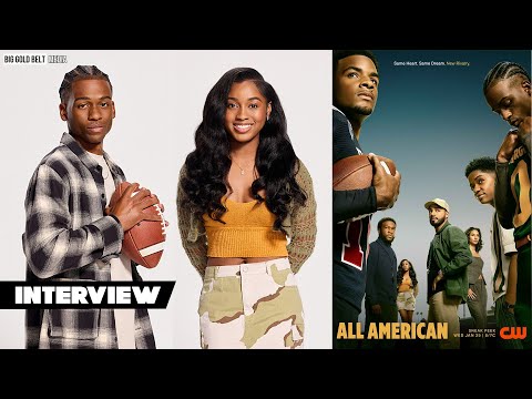 Behind the Scenes with Alexis Chikaeze and Antonio J. Bell from ‘All American’ Season 7