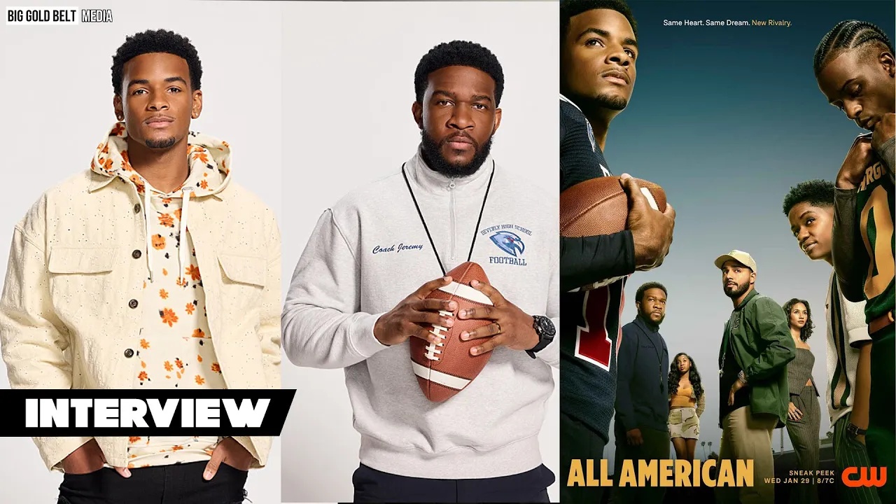 Behind the Scenes with Nathaniel McIntyre and Osy Ikhile from 'All American' Season 7