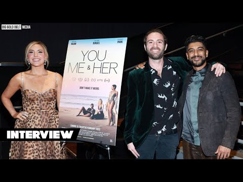 Behind the Scenes with ‘You, Me & Her’ Stars Selina Ringel, Dan Levy Dagerman & Ritesh Rajan