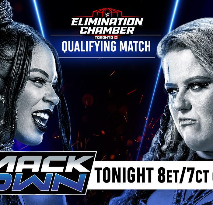 Bianca Belair and Piper Niven battle in an Elimination Chamber Qualifying Match