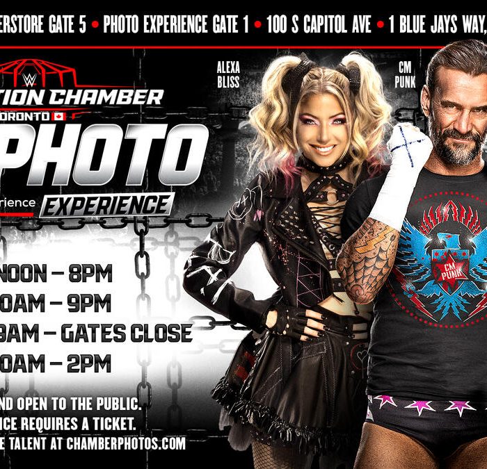 Elimination Chamber Store and Photo Experience are coming to Toronto