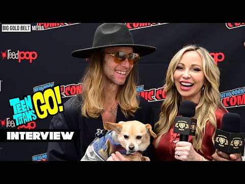 Inside the Voices of ‘Teen Titans Go!’ with Greg Cipes and Tara Strong at NYCC 2024