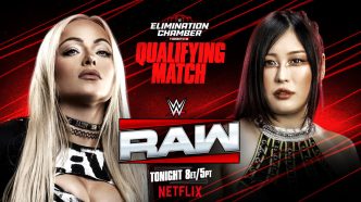 IYO SKY takes on Liv Morgan in Elimination Chamber Qualifying Match