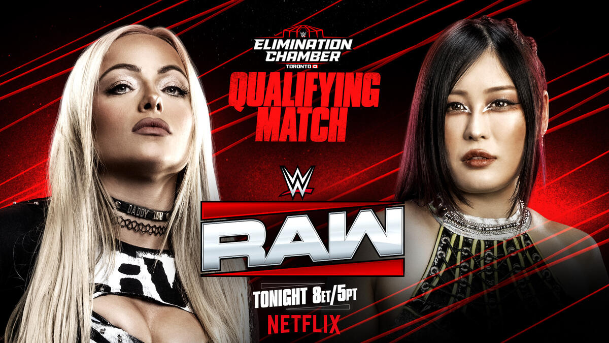 IYO SKY takes on Liv Morgan in Elimination Chamber Qualifying Match