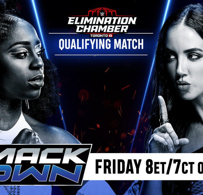 Naomi battles Chelsea Green in Elimination Chamber Qualifying Match