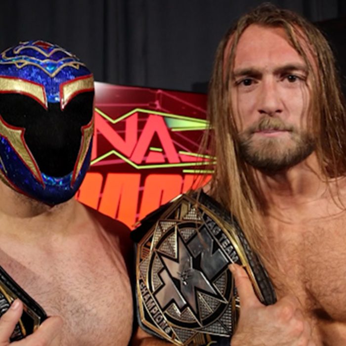 Post-Match Comments from NXT Tag Team Champions Fraxiom – TNA Wrestling