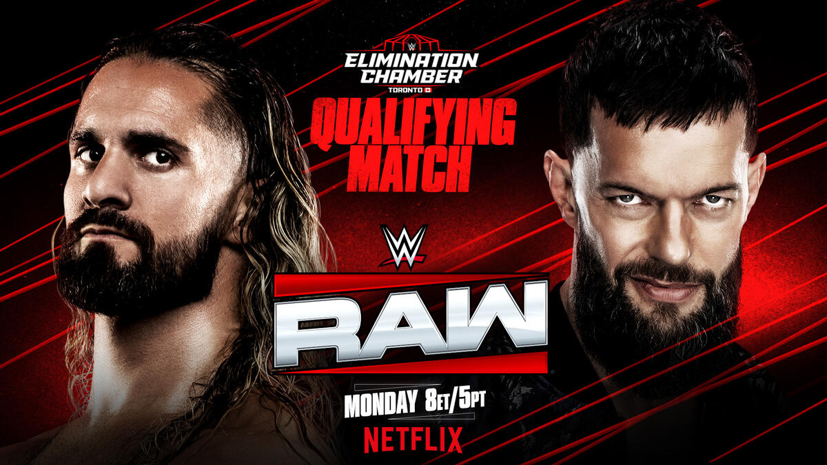 Seth “Freakin” Rollins dukes it out with Finn Bálor for Elimination Chamber berth