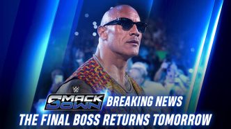 The Final Boss returns to SmackDown tomorrow