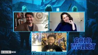 Behind the Scenes with Raul Castillo and Melonie Diaz in 'Cold Wallet'