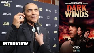 Behind the Scenes with Zahn McClarnon at the 'Dark Winds' Season 3 Premiere