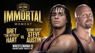 Bret "The Hitman" Hart & "Stone Cold" Steve Austin to receive inaugural "WWE Immortal Moment" Award