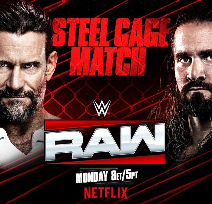 CM Punk goes to war against Seth Rollins in a Steel Cage Match at Madison Square Garden