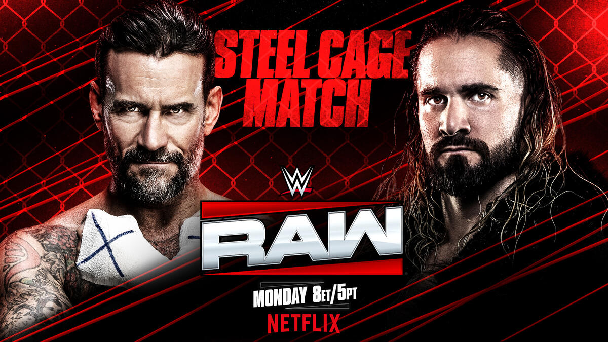 CM Punk goes to war against Seth Rollins in a Steel Cage Match at Madison Square Garden