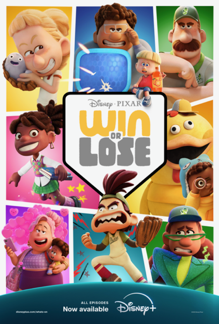 FINAL TRAILER NOW AVAILABLE FOR PIXAR ANIMARION STUDIOS “WIN OR LOSE”-ALL EPISODES  NOW STREAMING