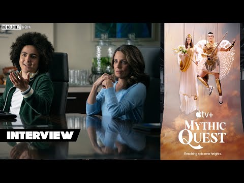 Inside the Hilarious World of ‘Mythic Quest’ with Alanna Ubach and Elisha Henig