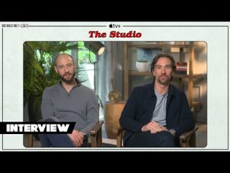 Evan Goldberg & James Weaver on The Studio Celebrity Guests & Movie Love | Exclusive Interview