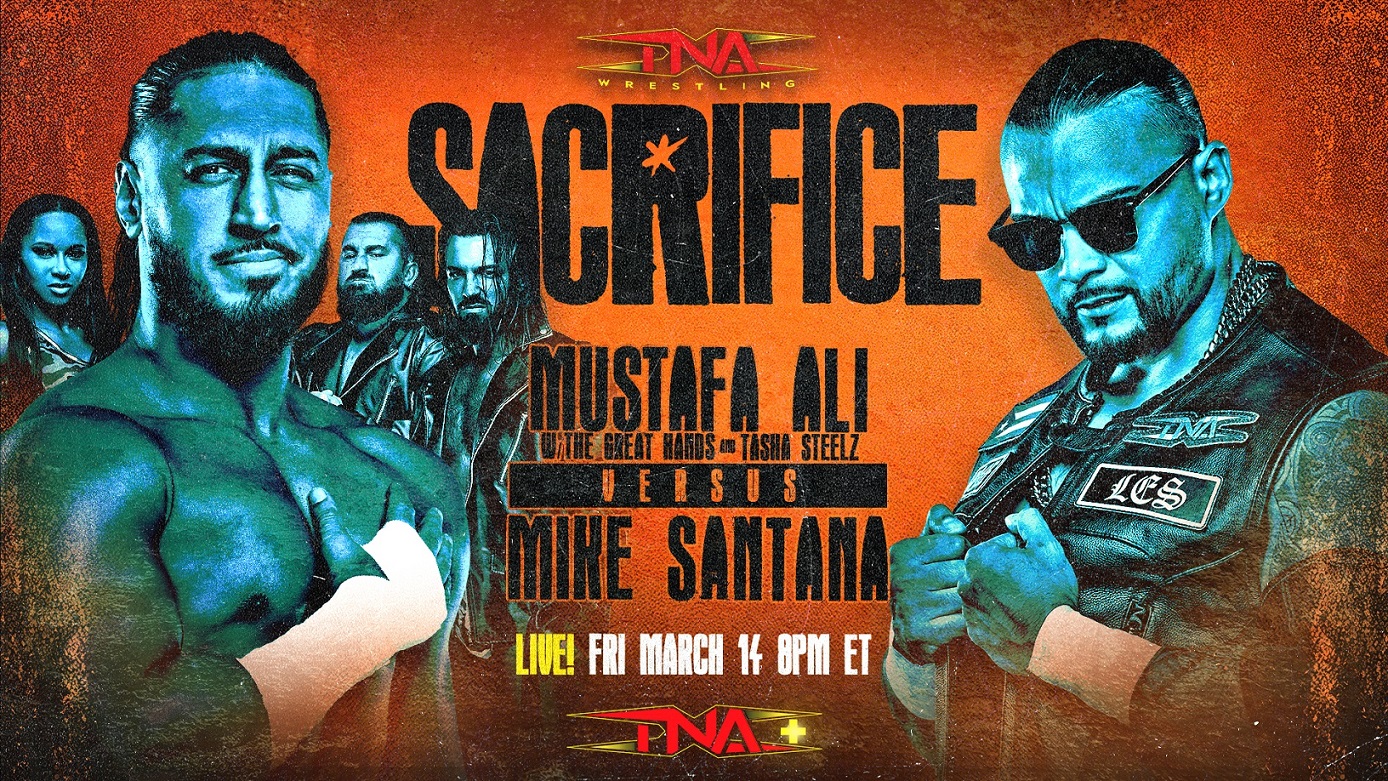 Mike Santana & Mustafa Ali Clash in Personal Showdown at Sacrifice – TNA Wrestling