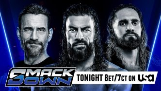 Roman Reigns, Seth Rollins and CM Punk headed to SmackDown in Bologna, Italy