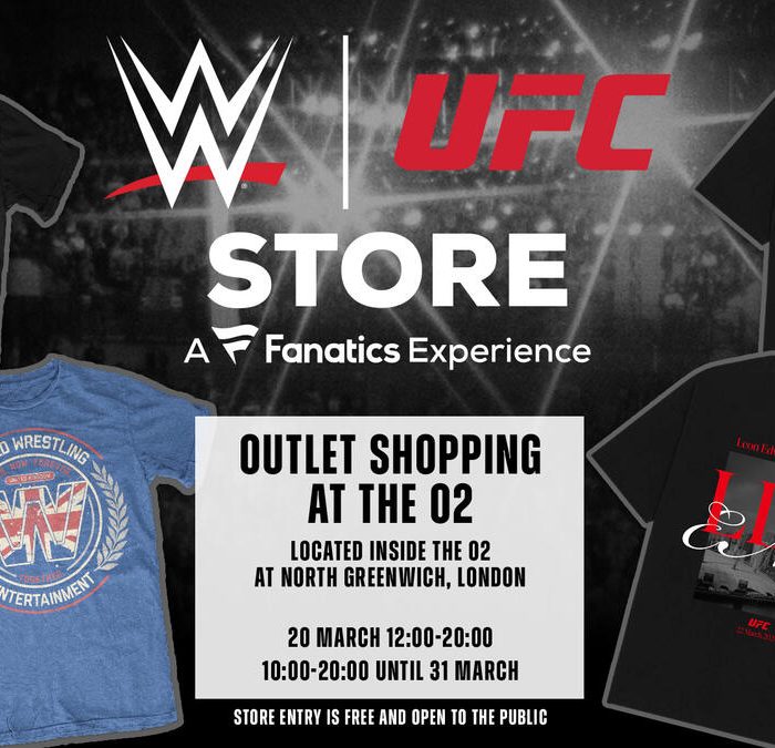 The first-ever official WWE | UFC Store comes to London with FREE Superstar photo ops