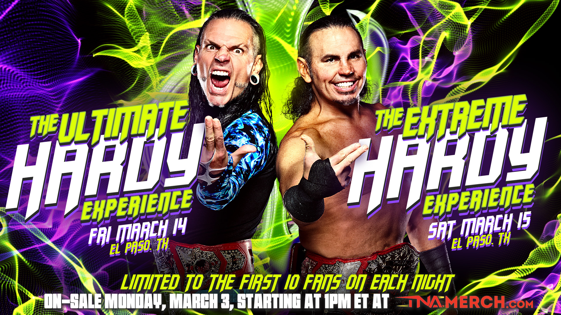 TNA Wrestling Presents The Ultimate Hardy Experience & The Extreme Hardy Experience  – TNA Wrestling