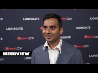 Behind the Scenes with Aziz Ansari as He Unveils ‘Good Fortune’ at CinemaCon 2025
