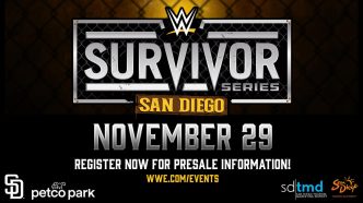 San Diego to host Survivor Series on Saturday, November 29