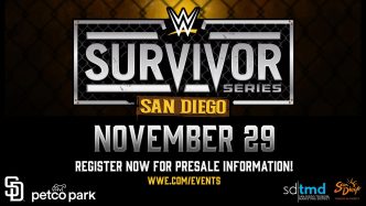 San Diego to host Survivor Series on Saturday, November 29