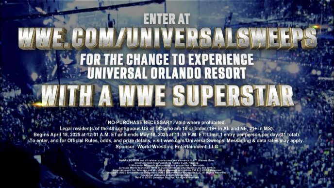 Win a Trip from WWE to Universal Orlando Resort