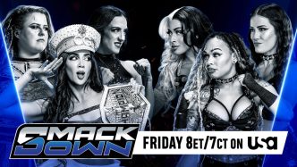 Zelina Vega, Kayden Carter and Katana Chance battle Chelsea Green and The Secret Hervice