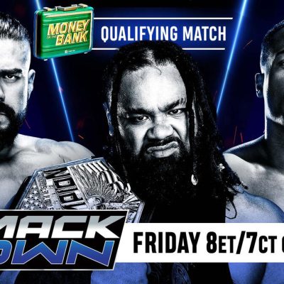 Andrade vs. Jacob Fatu vs. Carmelo Hayes – Money in the Bank Triple Threat Qualifying Match
