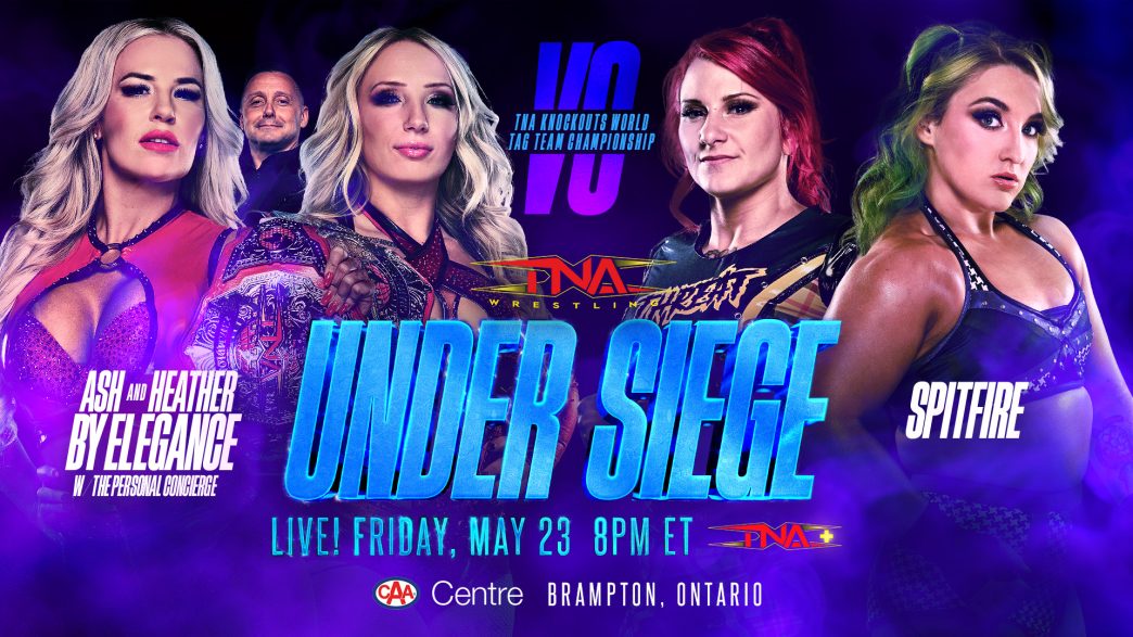 Ash & Heather By Elegance Renew Epic Rivalry With Spitfire at Under Siege – TNA Wrestling