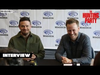 Behind the Scenes with JJ Bailey and Jake Coburn from 'The Hunting Party' at WonderCon