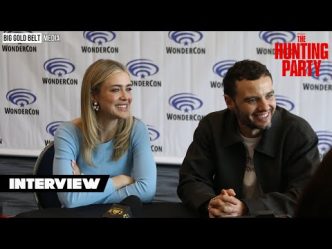 Behind the Scenes with the Stars of 'The Hunting Party' at WonderCon
