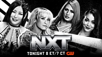 IYO SKY comes to NXT to team with Jordynne Grace against Roxanne Perez and Giulia