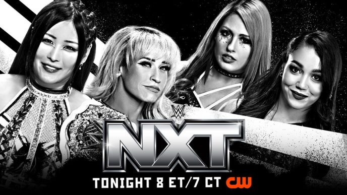 IYO SKY comes to NXT to team with Jordynne Grace against Roxanne Perez and Giulia