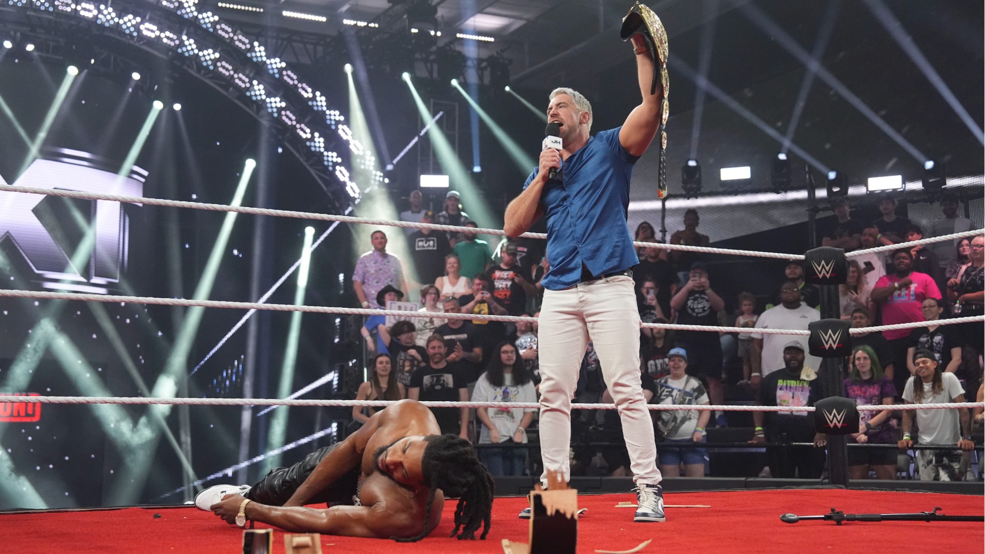 Joe Hendry Lays Out Trick Williams Just Days Before Historic TNA World Title Match at WWE Battleground – TNA Wrestling
