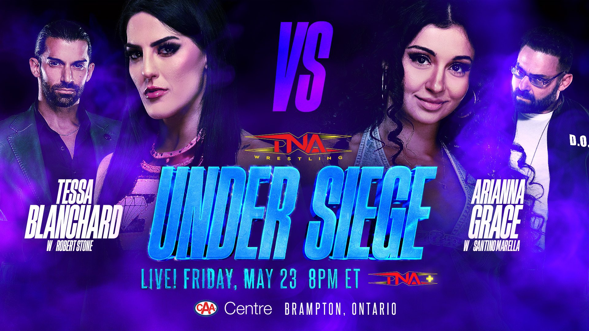 NXT’s Arianna Grace Steps Up to Tessa Blanchard at Under Siege – TNA Wrestling