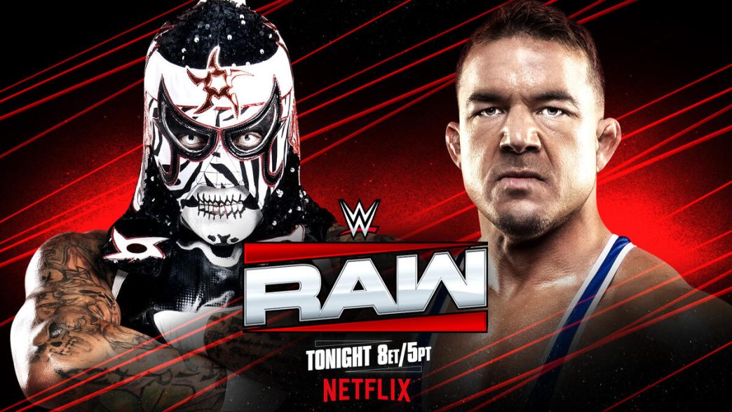 Penta takes on Chad Gable