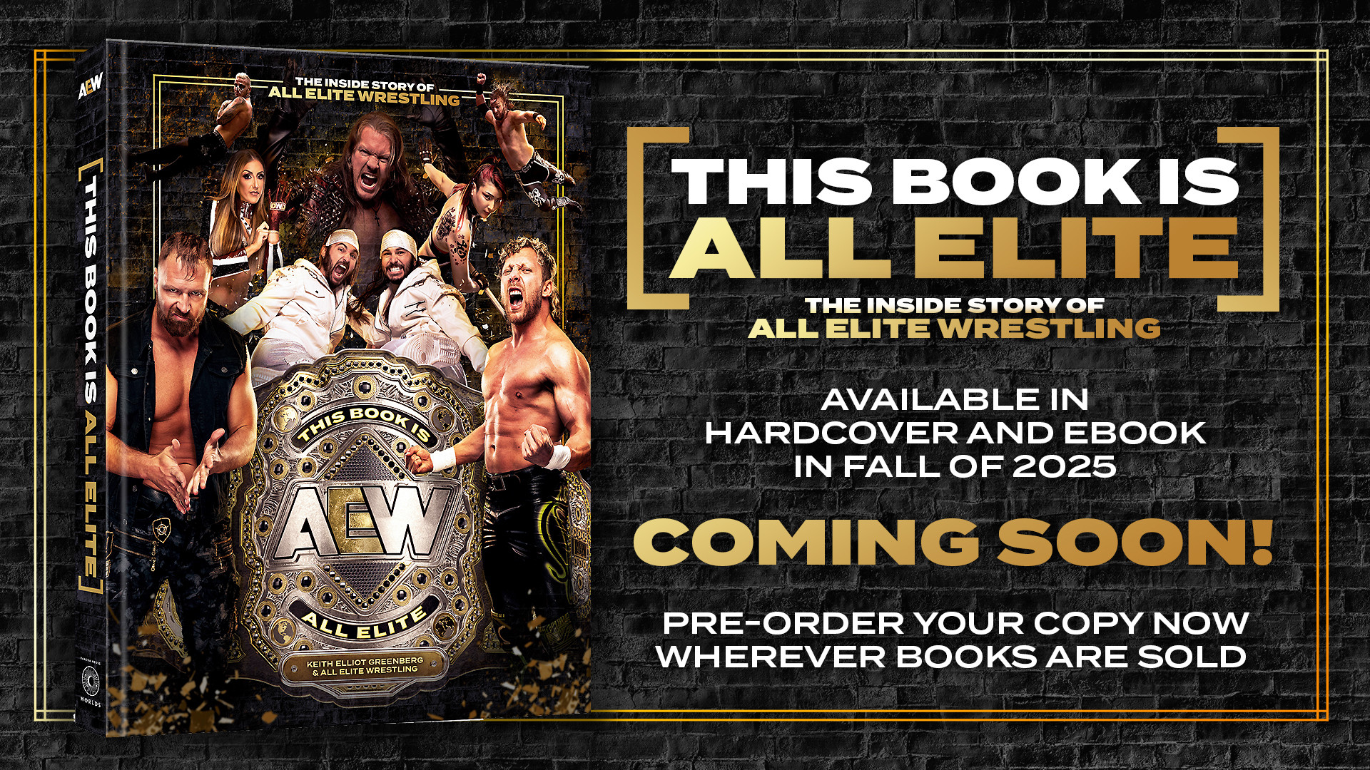 Random House Worlds to Publish THIS BOOK IS ALL ELITE, A Definitive History of All Elite Wrestling