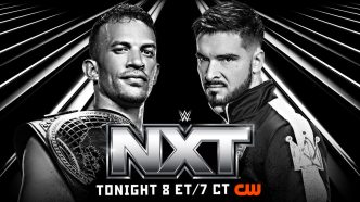 Ricky Saints defends the NXT North American Championship against Ethan Page