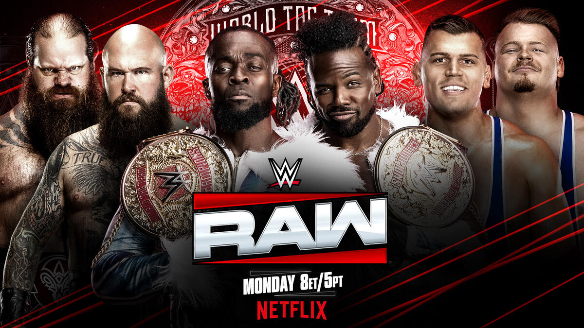 The New Day defend title against War Raiders and Creed Brothers