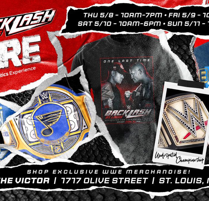 WWE Backlash Store is coming to St. Louis