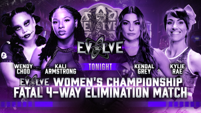 WWE Evolve crowns the inaugural Women's Champion TONIGHT at 8 ET/5 PT on Tubi
