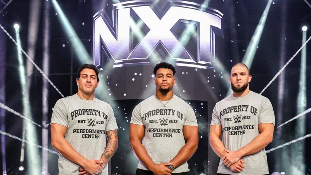 WWE signs three former Olympians