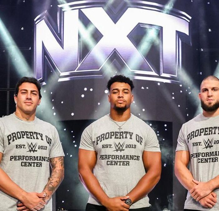 WWE signs three former Olympians