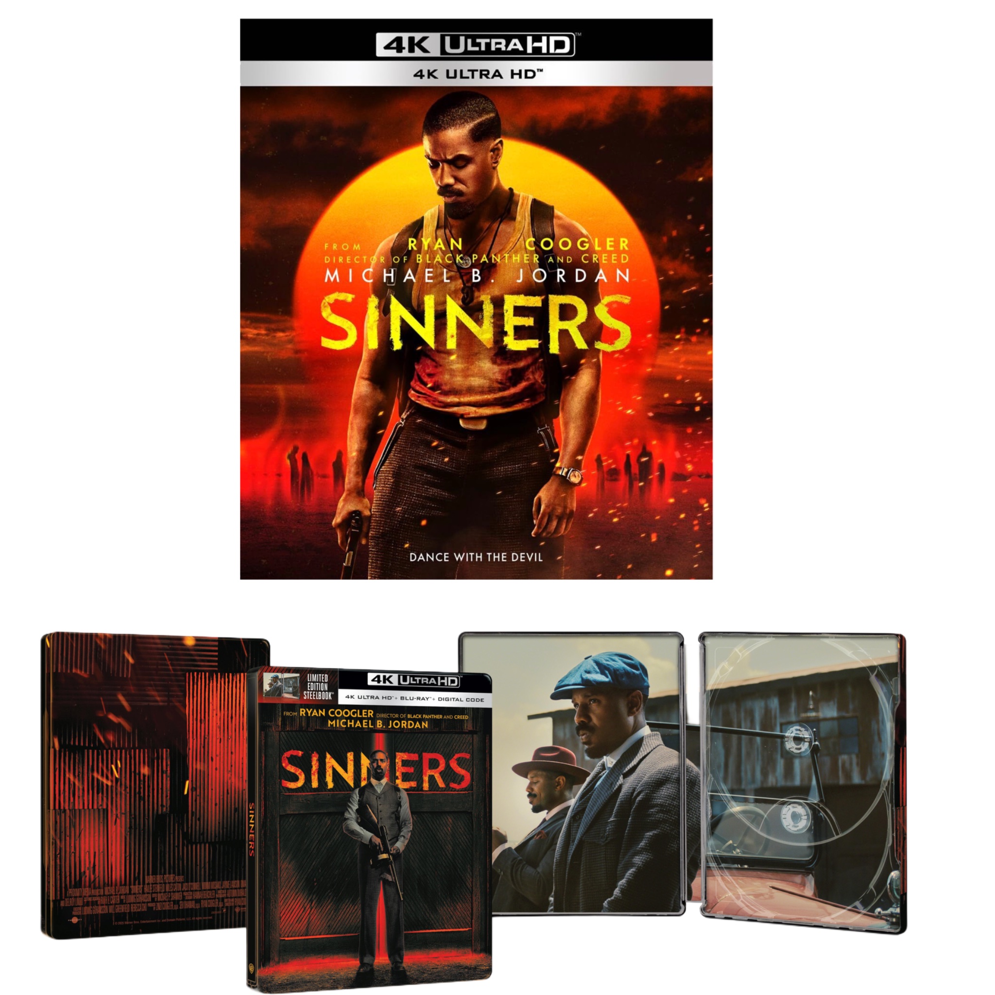 Sinners Arrives Digitally June 3 — 4K UHD, Blu-ray & DVD Launch on July 8